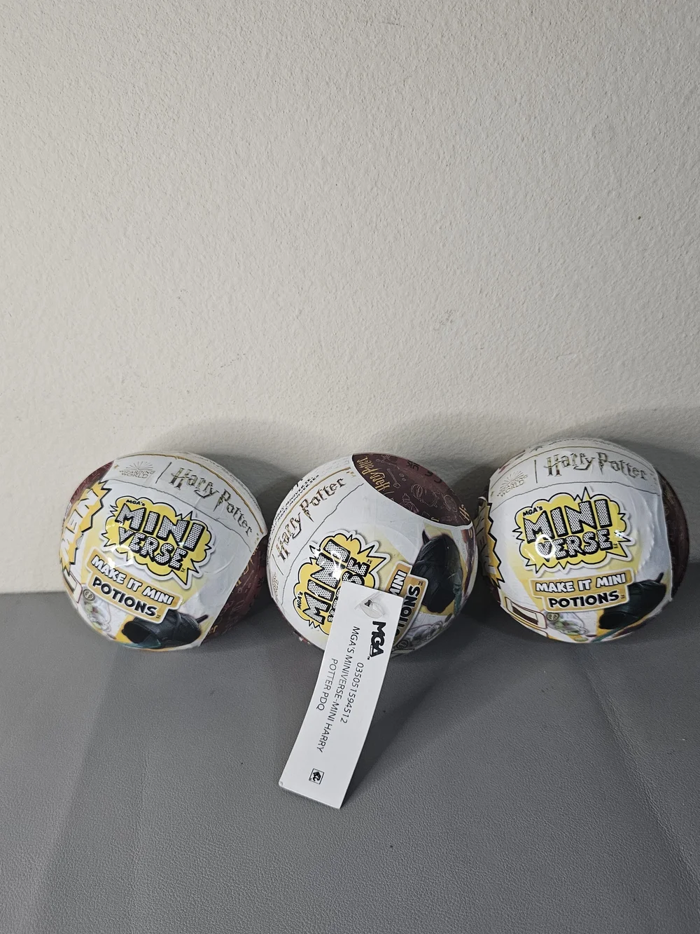 Harry Potter Mini Verse Lot Of 3